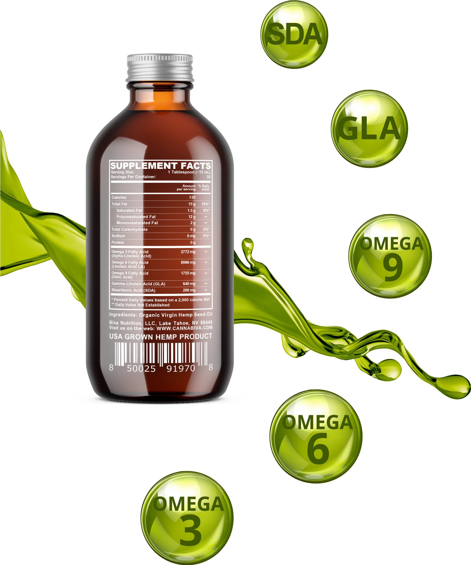 Supplement-Facts-Label-Organic-Virgin-Unrefined-Cannabiva-Naked-Hempseed-Oil-16-OZ-Hemp-Seed